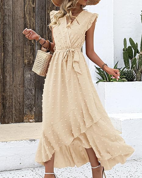 Elegantes und plissiertes Kleid – Amanda