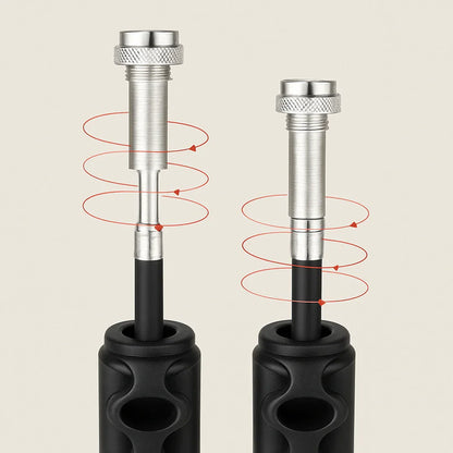 Pompă pentru bicicletă | Mini, portabilă | Valve Presta și Schrader, pentru biciclete de șosea, MTB și BMX