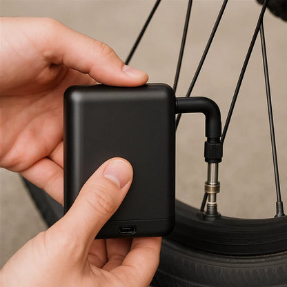 電動自転車用ポンプ | ミニ、携帯型 | USB-Cバッテリー、仏式、米式