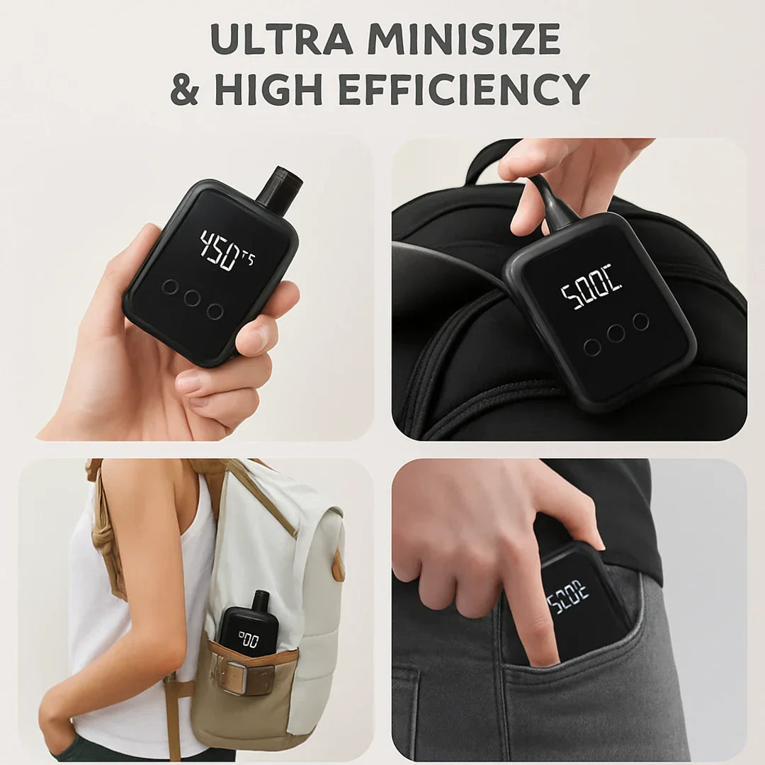 Mini Electric Pump | Bicycle, Portable | Presta, Schrader, Rechargeable