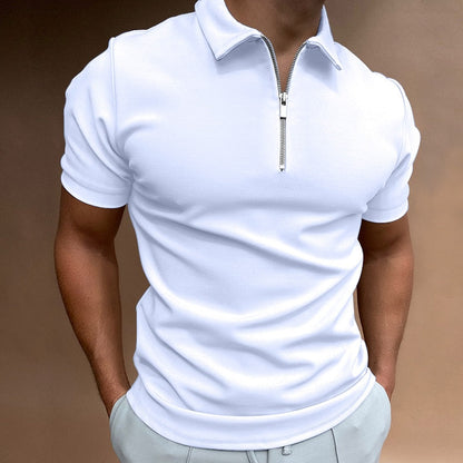 Men's Polo Shirt with Zip - Berlin