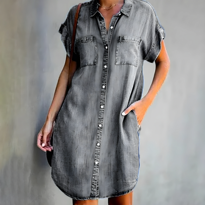 Denim-Midikleider - Regina