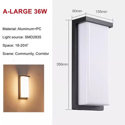 UrbanSpectra - Modern LED Outdoor Wall Lamps