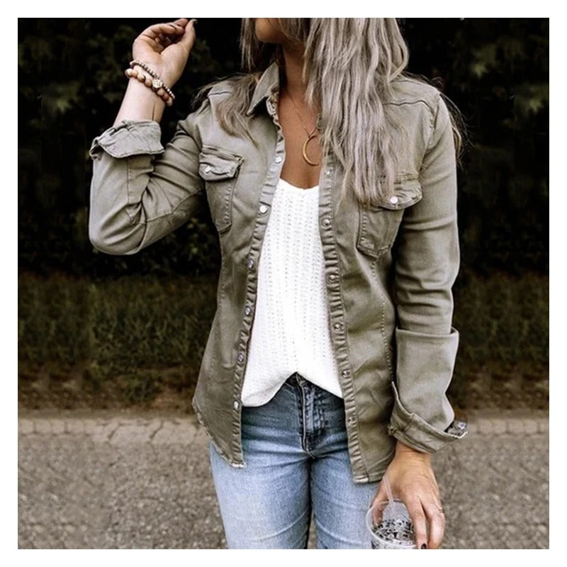 Jeans-Sommerjacke für Damen – Sophia