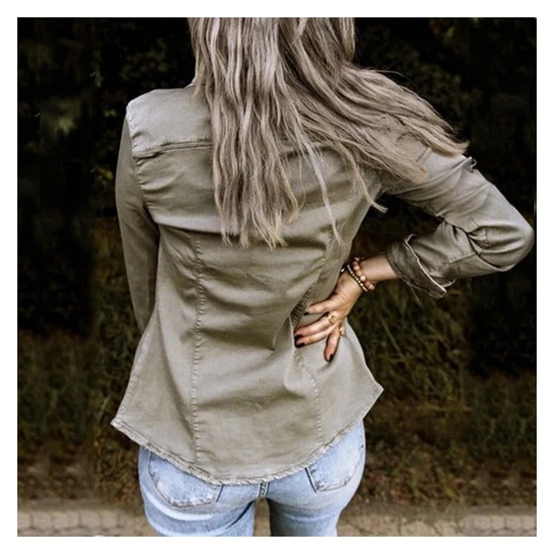 Jeans-Sommerjacke für Damen – Sophia