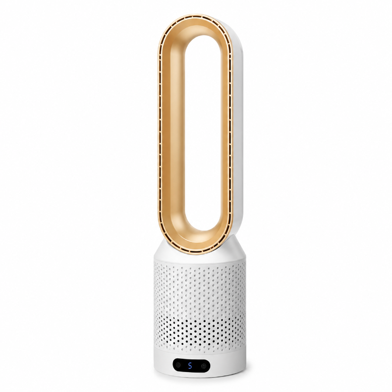 3-in-1 Air Purifier Tower Fan with Air Cleaner | Oscillation & LED Touchscreen
