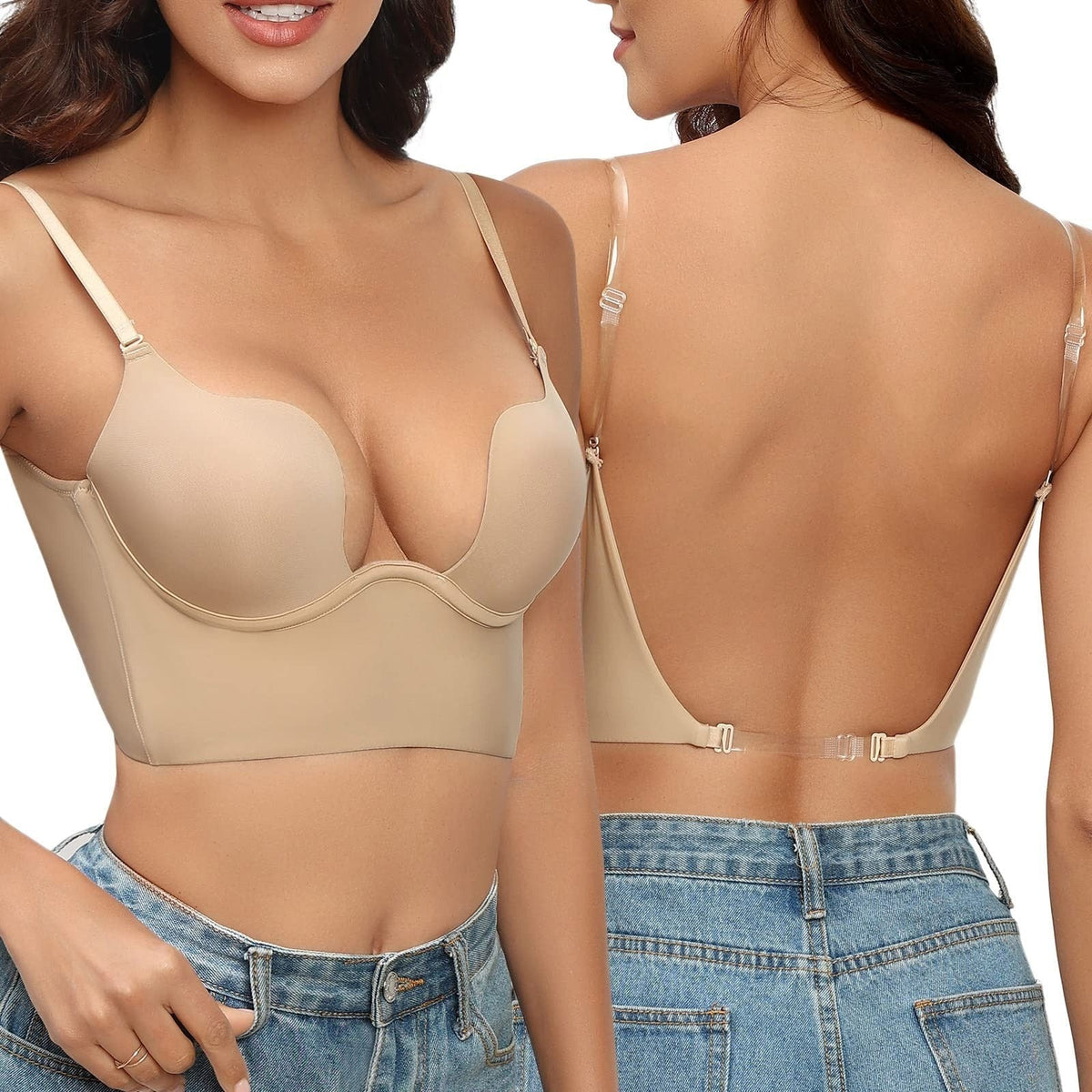 Soft Shaping Ladies Push Up Bra with Seamless Fit