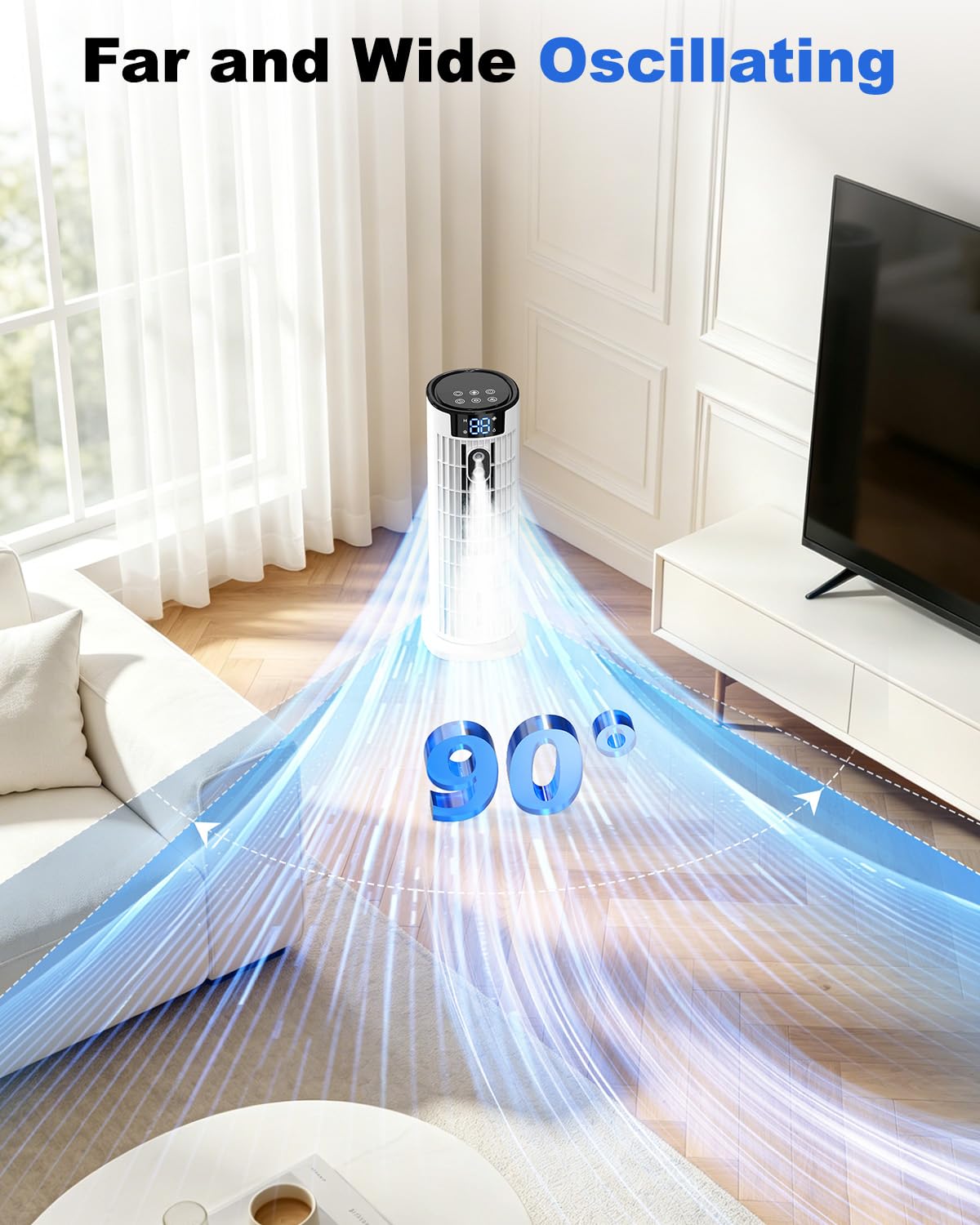 Tragbarer 4-in-1 Raumkühler mit Fernbedienung und Timer [PRE-ORDER]