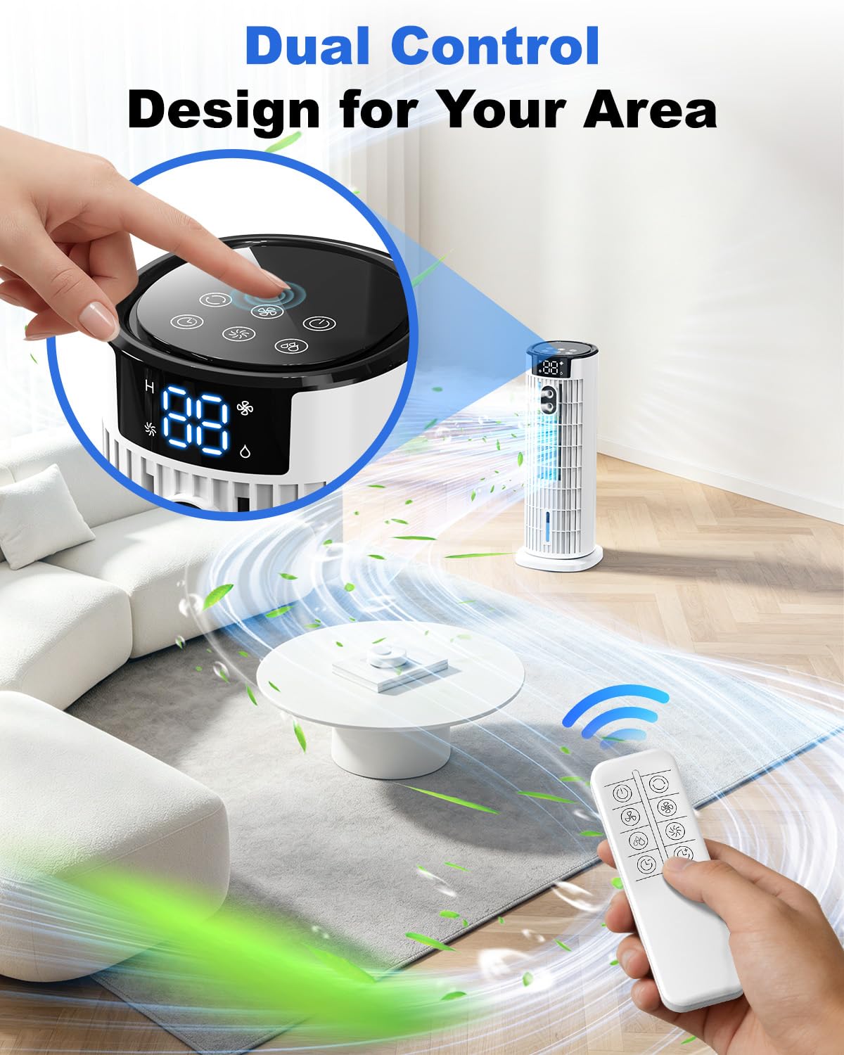 Tragbarer 4-in-1 Raumkühler mit Fernbedienung und Timer [PRE-ORDER]