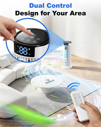 Tragbarer 4-in-1 Raumkühler mit Fernbedienung und Timer [PRE-ORDER]