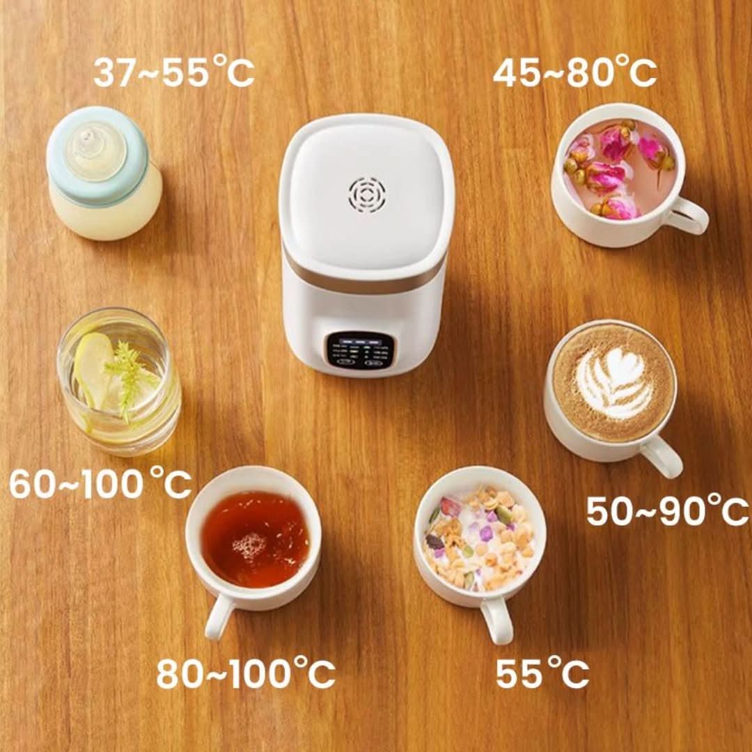 Taza de viaje eléctrica portátil