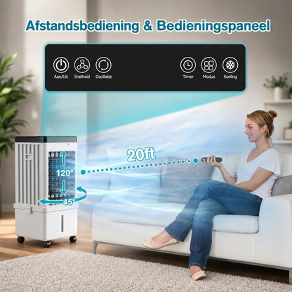 Climatiseur portable avec roulettes