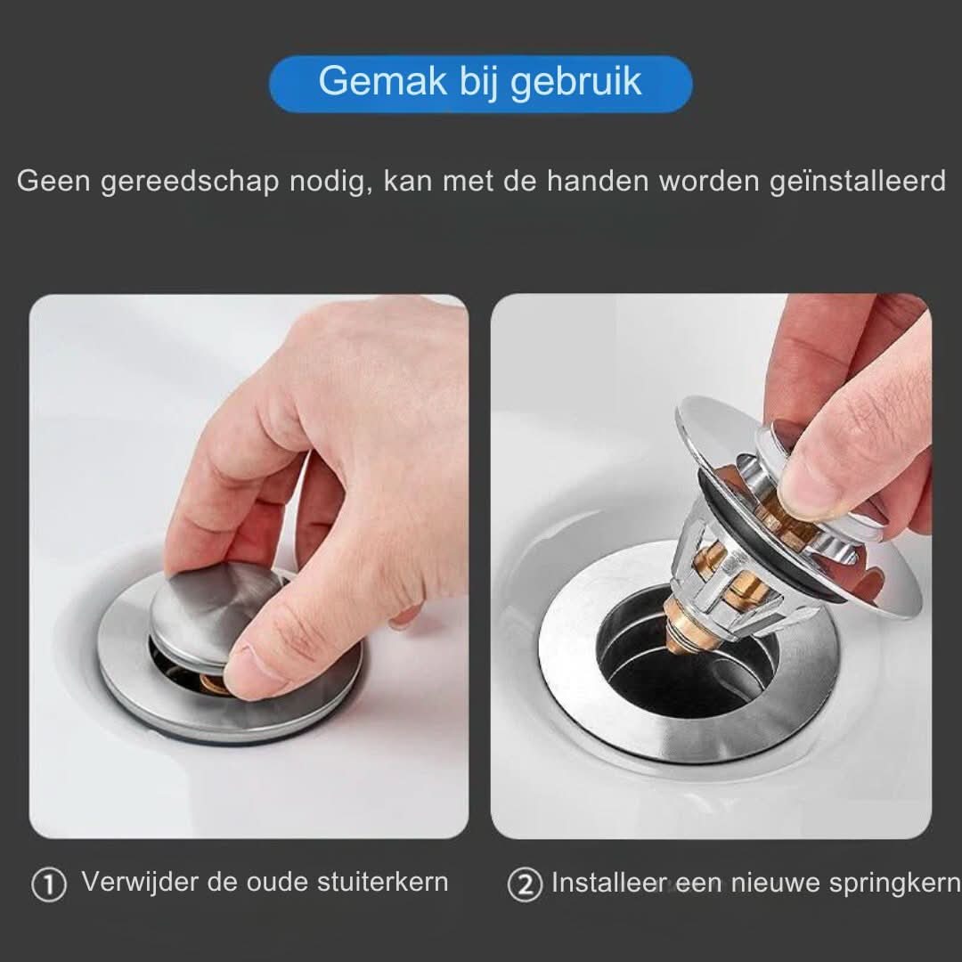 DrainShield-afvoerfilter | Houdt vuil tegen