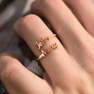 Double Name Ring | Carry Your Loved Ones