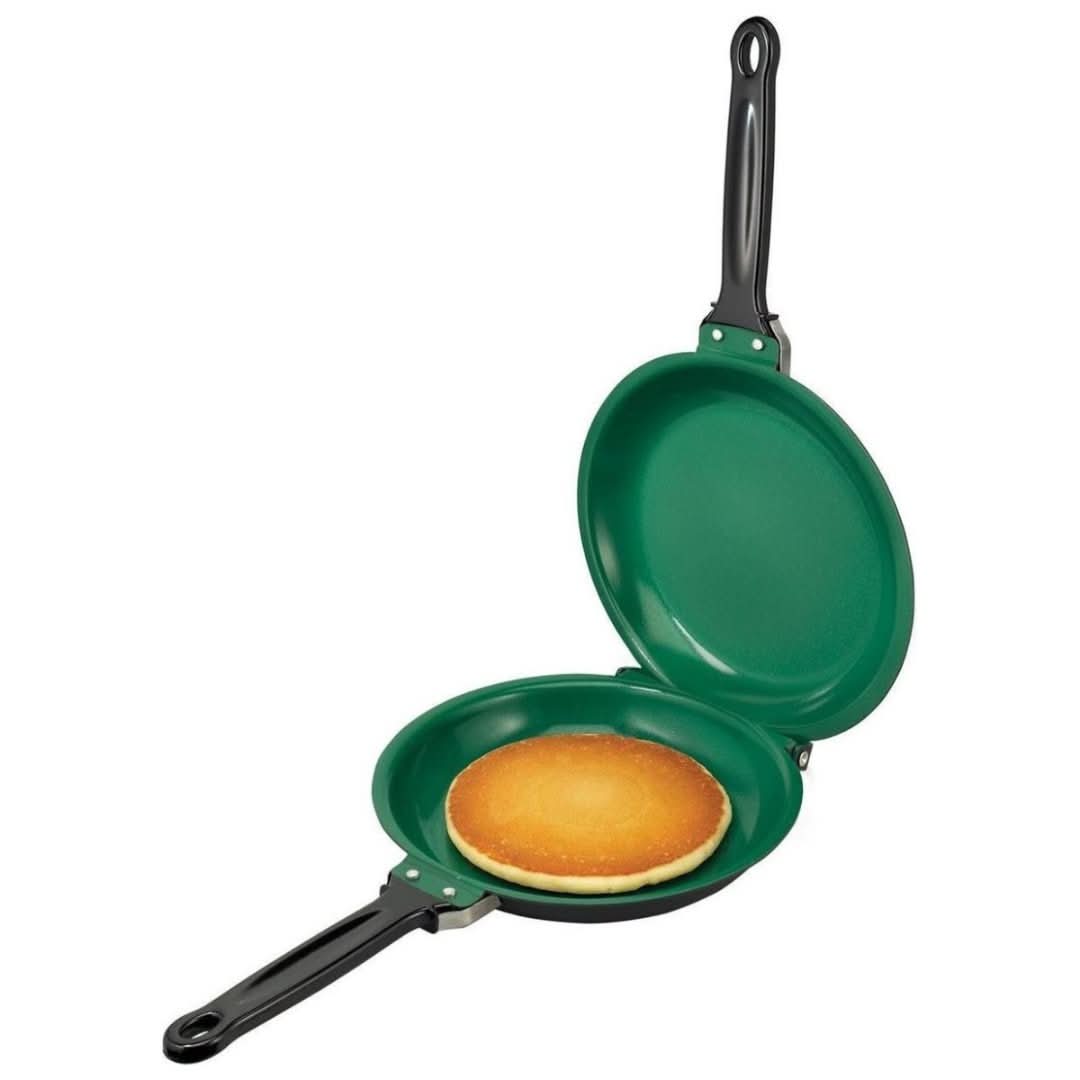 Dubbele pan | Tweezijdige koekenpan