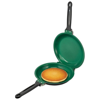 Dubbele pan | Tweezijdige koekenpan