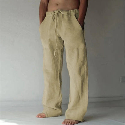 Men's Linen Trousers for Spring & Autumn
