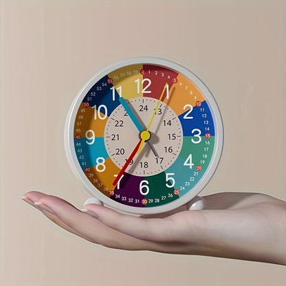 Despertador educativo silencioso - reloj colorido para estudiantes y niños