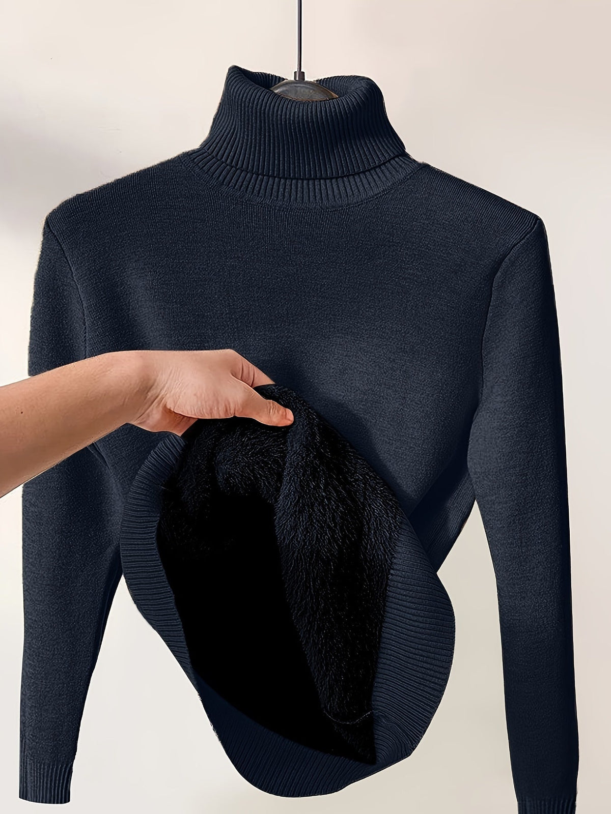 Thermal Turtleneck Jumper - Comfortable and Warm for Cold Days