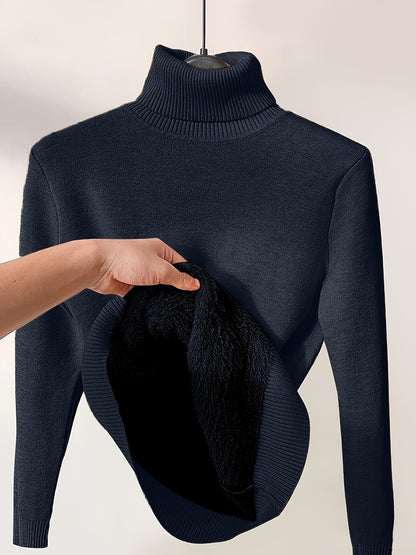 Thermal Turtleneck Jumper - Comfortable and Warm for Cold Days