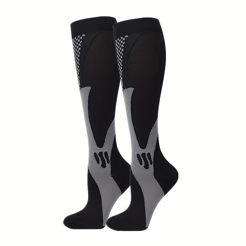 Calcetines deportivos de compresión para mujer – Transpirables y de sujeción para la actividad física y la recuperación