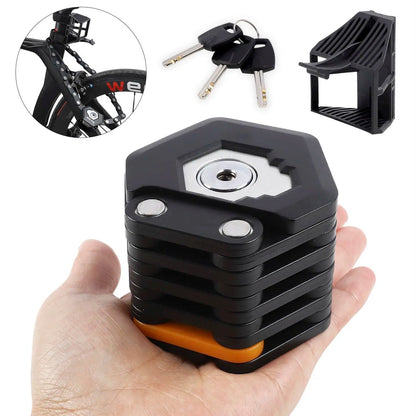 Folding and Compact Bicycle Lock