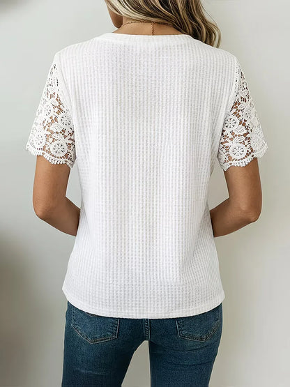 Lace Detail T-shirt