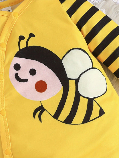 Cute Bees Jumpsuit Set – Perfect for Outdoor Adventures for Babies