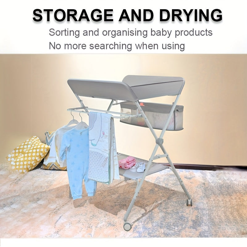 Adjustable and Portable Changing Table for Babies – Perfect for Organisation and Comfort