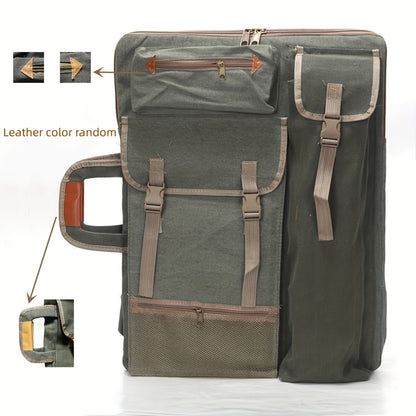 Mochila de lona para mesa de dibujo – Práctica, resistente y fácil de llevar