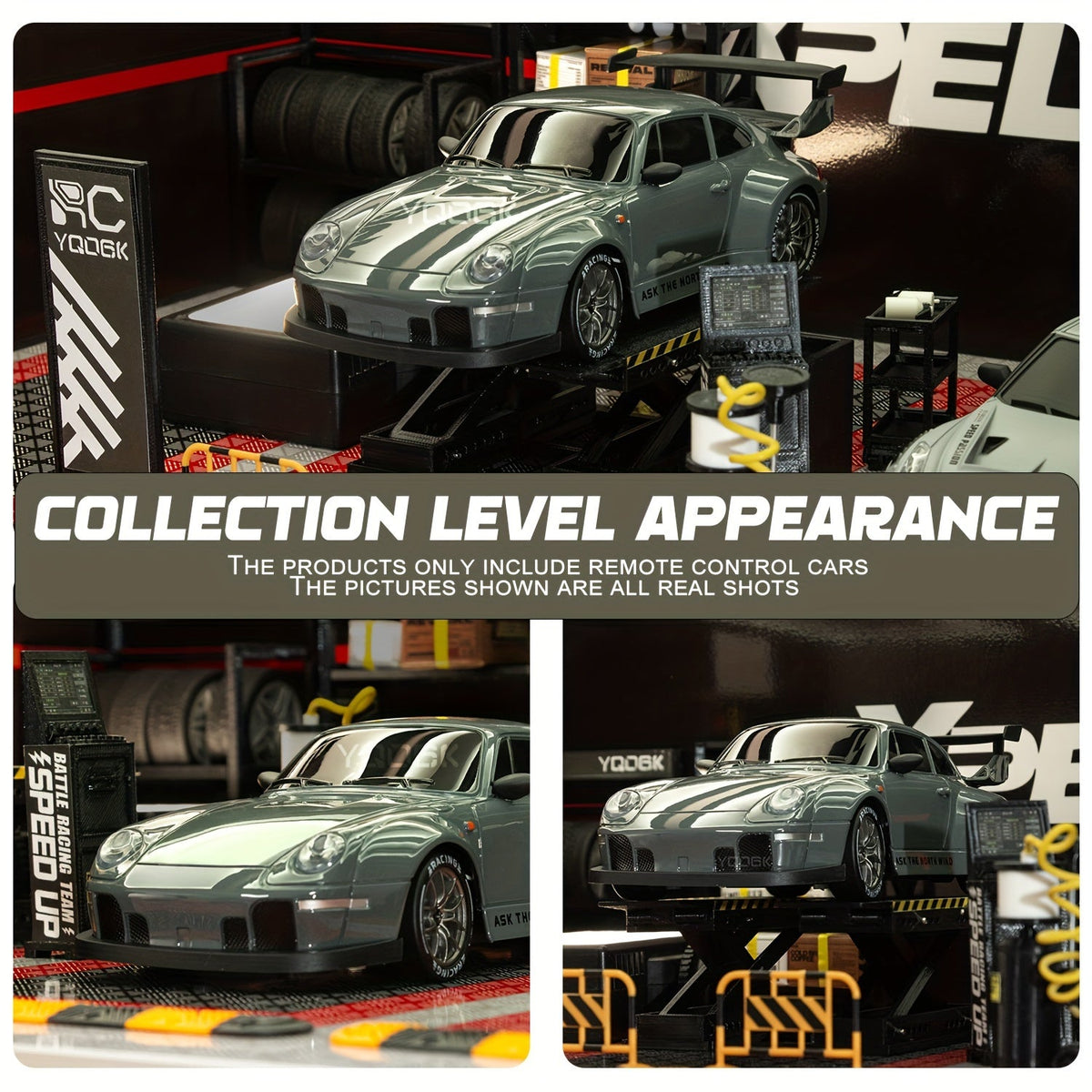 Ultimate Drift Racer 1:24 - Coche teledirigido con ruedas iluminadas