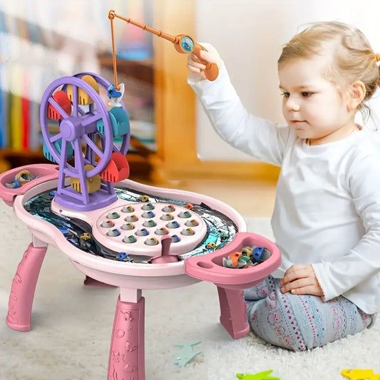 Mesa de água – com peixes magnéticos