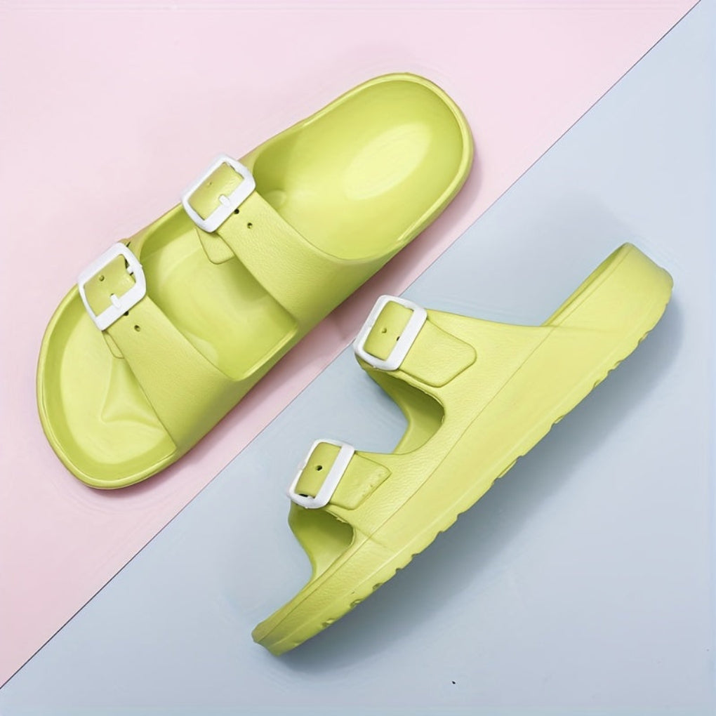 Men's Sandal with Double Buckle