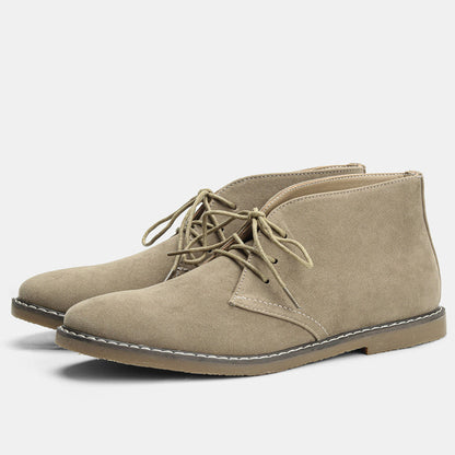 Classic Vintage Style Men's Desert Boots