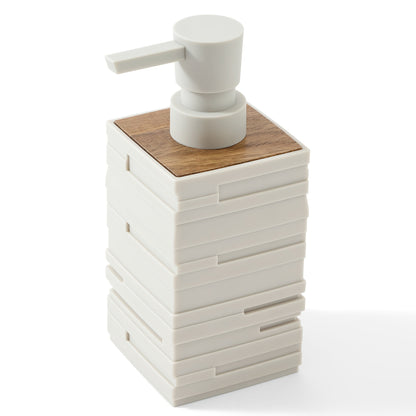 Moderne vierkante plastic zeepdispenser – Minimalistisch en praktisch