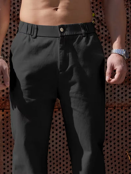 Pantalon avec taille élastique