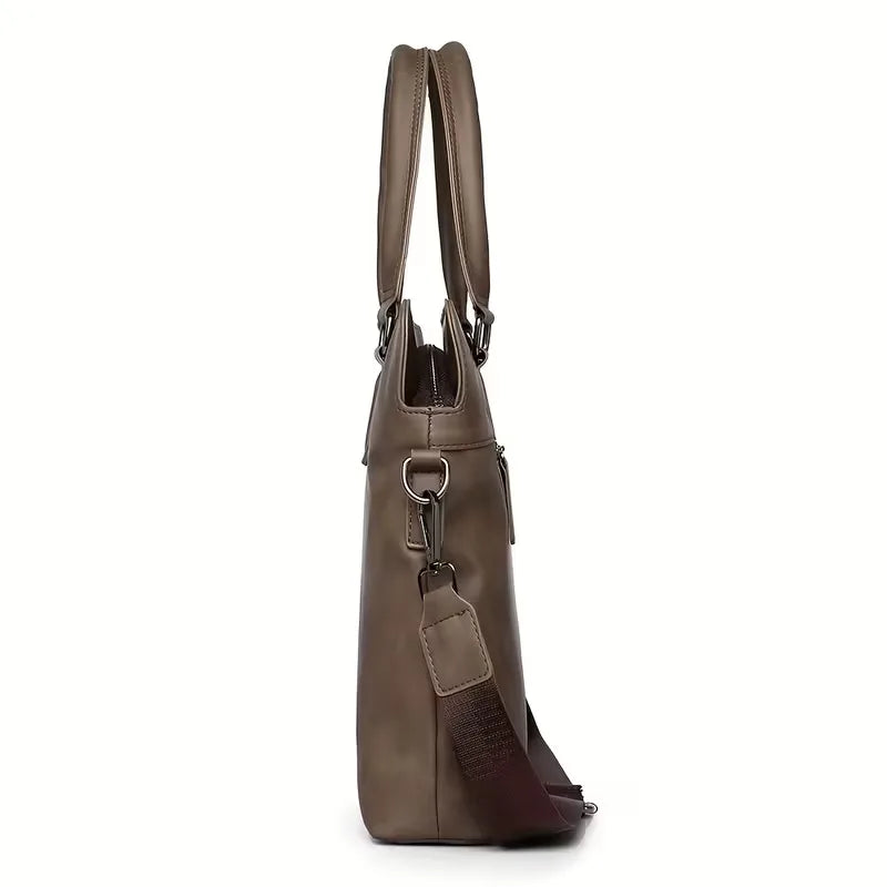 Sac à bandoulière en cuir synthétique
