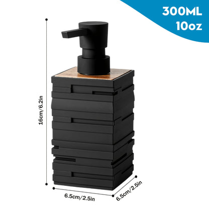 Moderne vierkante plastic zeepdispenser – Minimalistisch en praktisch