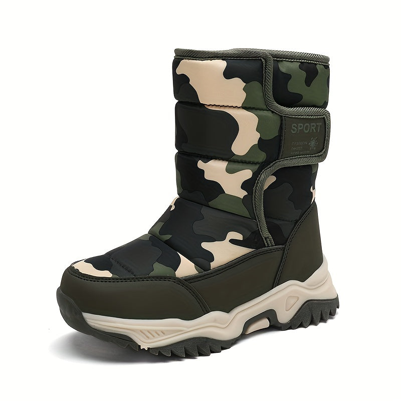 Warm cosy ankle boots for boys & girls - Kyan