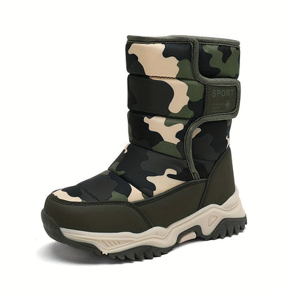 Warm cosy ankle boots for boys & girls - Kyan