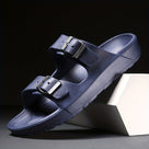 Men's Sandal with Double Buckle