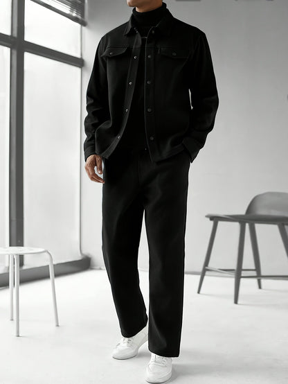 Modern Two-Piece Men's Set – Comfort and Casual Elegance