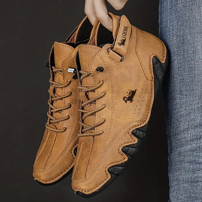 Men's Walking Shoes - leather - orthopaedic insole