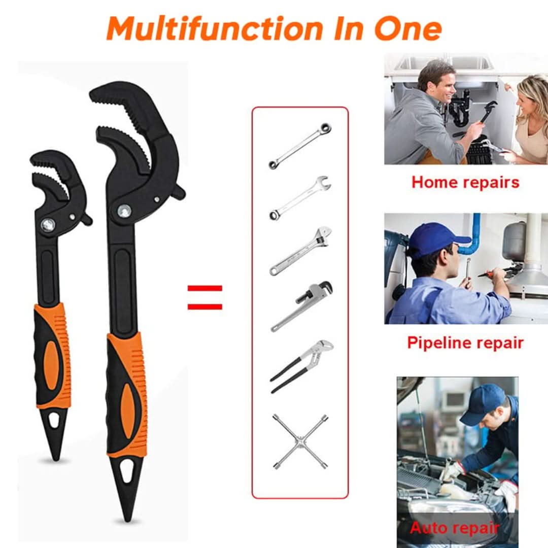 Llave para tubos - Multifuncional