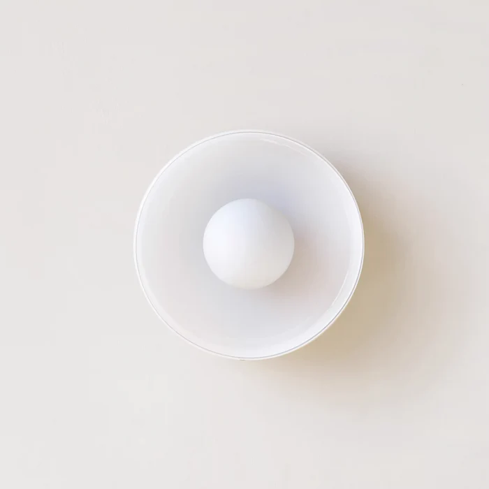Plafón redondo moderno de cristal – Diseño elegante y atemporal