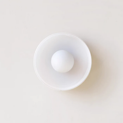 Plafón redondo moderno de cristal – Diseño elegante y atemporal
