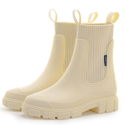 Urban Storm Ladies' Rain Boots - Stylish and Waterproof for Any Weather