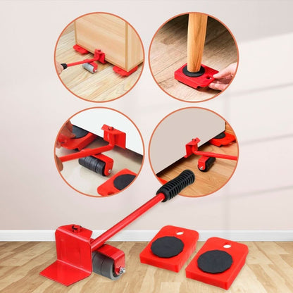Set de roți multiple - Transportul mobilierului greu