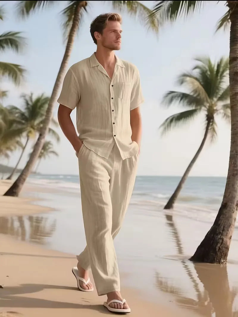Ensemble de vêtements d'été pour hommes