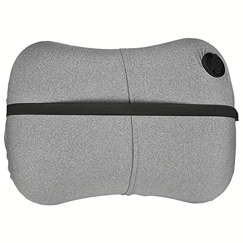 Almohada ergonómica inflable para acampar – Ideal para brindar apoyo al cuello y la zona lumbar durante excursiones y acampadas